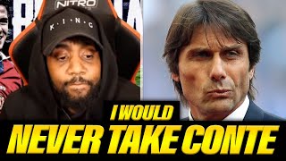 GUNNER VS RANTS DEBATE 🔥 I WOULD NEVER TAKE ANTONIO CONTE [upl. by Nyl280]