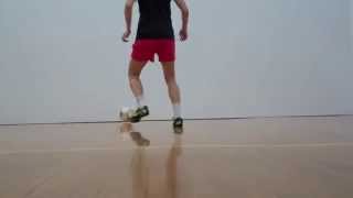 Yaels Method  Soccer Training  Racquetball Court Wall Progression [upl. by Acinok962]