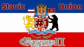 Crusader Kings 2 Holy Fury  The Slavic Union 1  The Rurik Dynasty Begins [upl. by Malilliw]