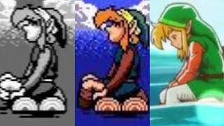 Links Awakening  SECRET ENDING Comparison GB GBC Switch [upl. by Inalaek152]