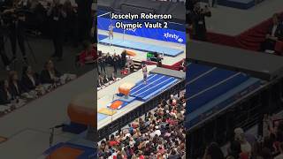 Joscelyn Roberson Olympic Vault olympics gymnastics [upl. by Latsirk]