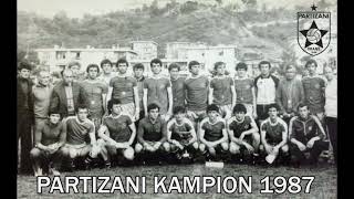 Luftetari 11 Partizani 1751987  Partizani Kampion [upl. by Collette236]