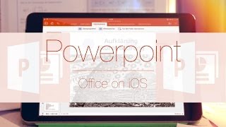 Microsoft Powerpoint  iPad [upl. by Yobybab]