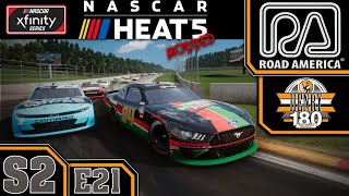 NASCAR Heat 5 Modded by me  Xfinity Series S2 Episode 21 [upl. by Secundas]