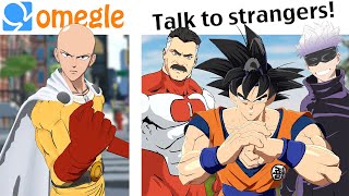 Saitama Fights Everyone On Omegle The Entire Series [upl. by Htezil448]