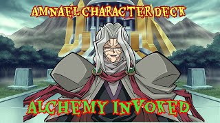 YUGIOH GX AMNAEL CHARACTER DECK  ALCHEMY BEAST INVOKED ANIME  PLAY LIKE PROFESSOR BANNER [upl. by Leivad213]