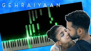 Gehraiyaan  Tu Marz Hai Dawa Bhi  Piano  Deepika Padukone [upl. by Gaye]