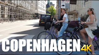 Copenhagen Denmark cycling tour 4k 60fps [upl. by Encratis403]