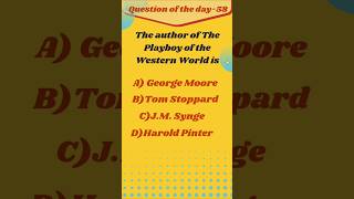 Playboy of the Western world pgtrbenglish englishliteratureintamil tet net set trb pgtrb [upl. by Iharas]