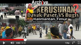 Dayak Paser vs Bugis ❓❓ Kerusuhan ❌ Kemarin Di PENAJAM Full HD Video‼️ [upl. by Idette319]