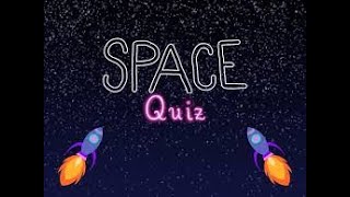 Space quiz🌌 [upl. by Aihselef760]