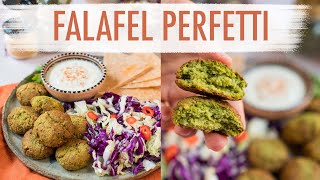 FALAFEL PERFETTI  LA RICETTA CHE ABBIAMO RUBATO A UN EGIZIANO  Elefanteveg [upl. by Ayrad]