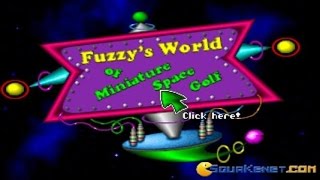 Fuzzys World of Miniature Space Golf gameplay PC Game 1995 [upl. by Alim326]