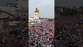 Oktoberfest 2024 in Munich oder Wiesn Wahnsinn 2024 😀 oktoberfest wiesn2024 fun beer munich [upl. by Ettigirb434]