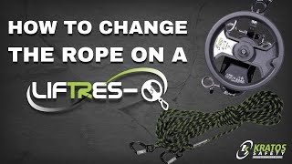 How to change the rope on a LIFTRES Q  Kratos Safety [upl. by Papke922]