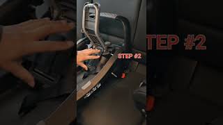 How to install an evenflo safemax infant child seat under a minute [upl. by Will]