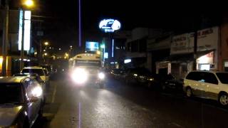 Walking Tour of Nogales Sonora Mexico After Dark [upl. by Werdnaed]