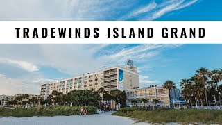 TradeWinds Island Grand Resort on St Pete Beach Florida [upl. by Artap557]