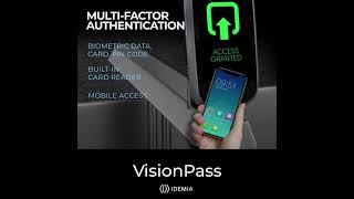 IDEMIA VisionPass multifactor authentication capability [upl. by Alyce]