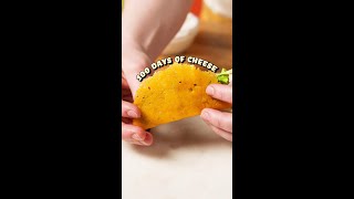 100 Days of Cheese Episode 7 Cheese Shell Tacos [upl. by Ydnahs578]