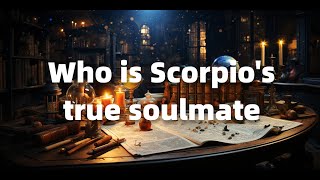 Who is Scorpios true soulmate  2024 [upl. by Nnaear]