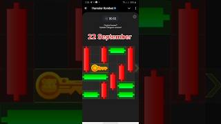 Hamster kombat daily mini game 22 September  Hamster kombat daily key  combo hamsterkombat cpto [upl. by Aniale]