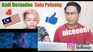 Andi Bernadee  Satu Peluang Official Music Video  SINGERS REACT [upl. by Neelrihs694]