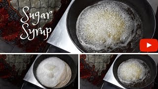 Sugar syrup  In telugu  Sugar Syrup for Gulab Jamun [upl. by Pazice248]