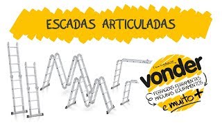 Escadas Articuladas VONDER [upl. by Dominga490]