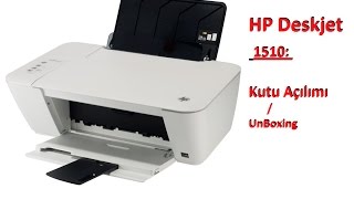 HP Deskjet 1510  Kutu Açılımı UnBoxing [upl. by Penman]