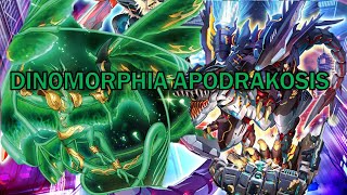 EDOPRO DINOMORPHIA APODRAKOSIS deck Sep2024 [upl. by Reaht]