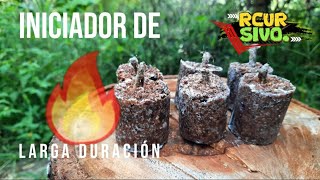 COMO HACER INCIADORES DE FUEGO FOGATAS CAMPING [upl. by Marybeth]