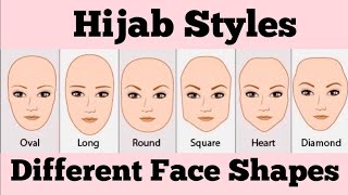 Face Shapes Hijab Styles  Everyday Hijab Styles for Different Face Shapes  Hira Noor [upl. by Lafleur312]