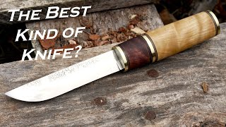 Making a Traditional Puukko [upl. by Nohtan]