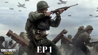 Call Of Duty WWII EP1 Desembarco de Normandia [upl. by Dnarb]