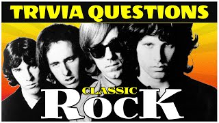 Classic Rock Trivia Quiz For Real Musicians [upl. by Jochebed]