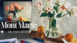 Mont Marte Premium Oil Paint Review [upl. by Esydnac202]