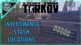 INTERCHANGE STASH RUN ESCAPE FROM TARKOV  MAKE MILLIONS WITH STASHES [upl. by Utter]