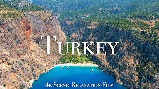 Turkey 4K  Scenic Relaxation Film With Calming Music [upl. by Coop]