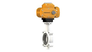 Valworx Explosion Proof Butterfly Valves Lug Style  Positioner [upl. by Gentes]