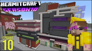 Welcome to Market Street  Hermitcraft 10  Ep 10 [upl. by Maxantia894]