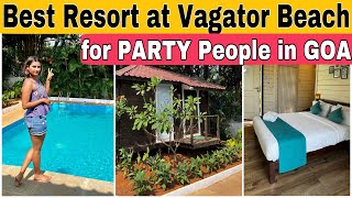 Best Vagator Beach Resort for Party People  Ozran Beach Stay Options  Luxury Resort North Goa [upl. by Trevah874]