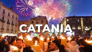 Catanias Saint Agatha Festival  Culture and Traditions in Sicily Italy [upl. by Ellebana631]