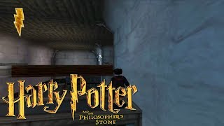 Harry Potter and the Philosophers Stone PS1 100  Part 13  The Forbidden Corridor Troll Chase [upl. by Studner293]