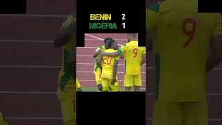 Bénin 2 Nigéria 1 coupedumonde 2026 [upl. by Trust]