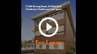 7345 Orrong Road St Kilda East [upl. by Dnamron]