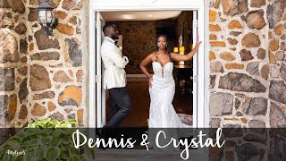 Be My Odo  Dennis and Crystal  Poplar Springs Manor Wedding Film [upl. by Yelssew620]