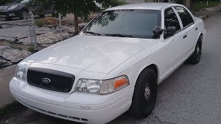 2011 Ford Crown Victoria Police Interceptor P7B The Beast [upl. by Gildea]