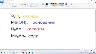 8 класс 16 занятие Классификация неорганических веществ [upl. by Brenda]