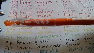 Frixion Gel Pen Review [upl. by Atirhs]